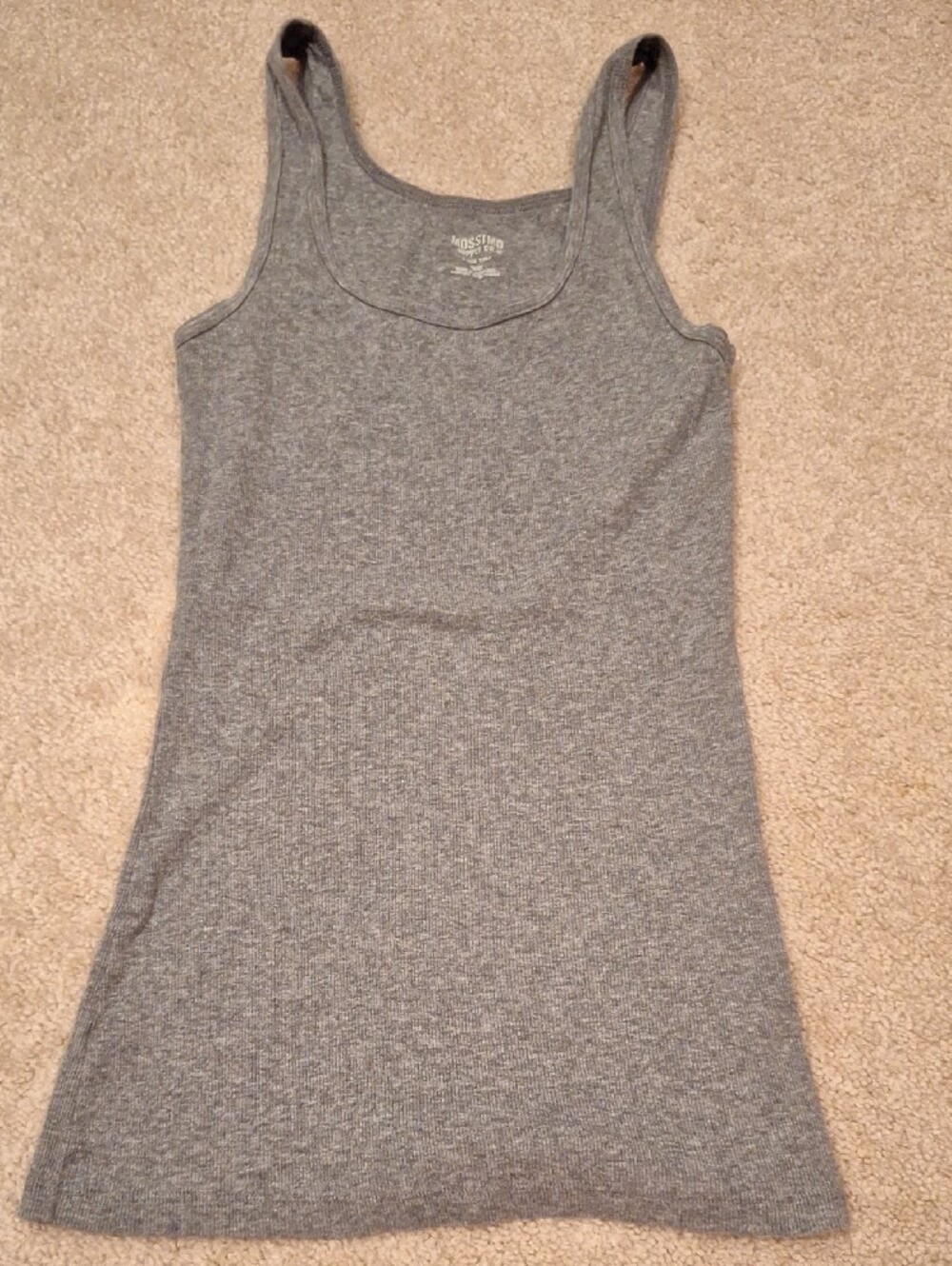 Mossimo Supply Co. Black & Grat Ribbed Tank Tops (Set of 2) - Picture 4 of 4